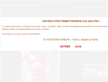 Tablet Screenshot of annonces-salopes.com
